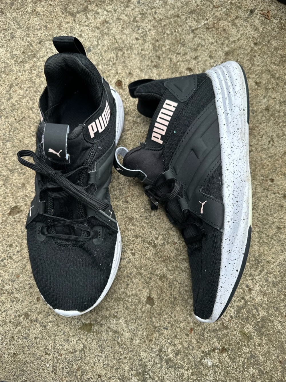 PUMA Contempt Demi Women's Athletic Shoes Trainer Sneaker Black size 8